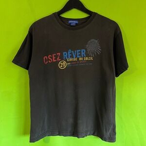 Vintage Cirque Du Soleil Osez Rever 20th Anniversary T-Shirt Black Small 2004